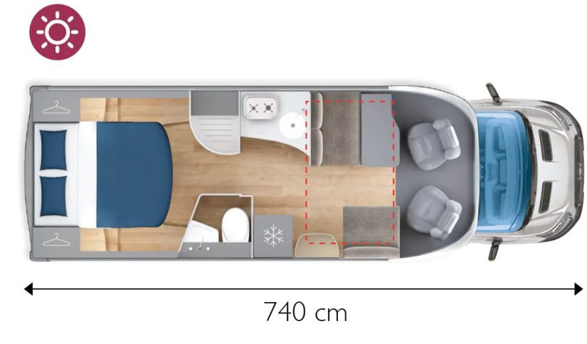 Configuración día Horon 74XT